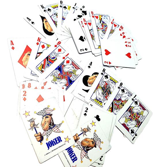Vintage Deck of Joe Camel Playing Cards *Cards in Good Shape $5 When Combined - Picture 3 of 8